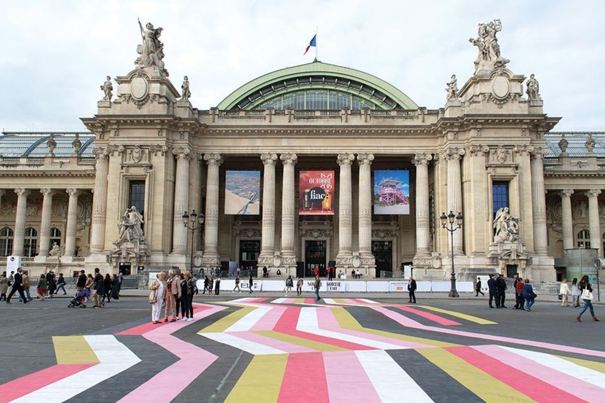 The organisers of Paris's Fiac fair, held in the Grand Palais, have cancelled the event amid increased travel restrictions. © Marc Domage