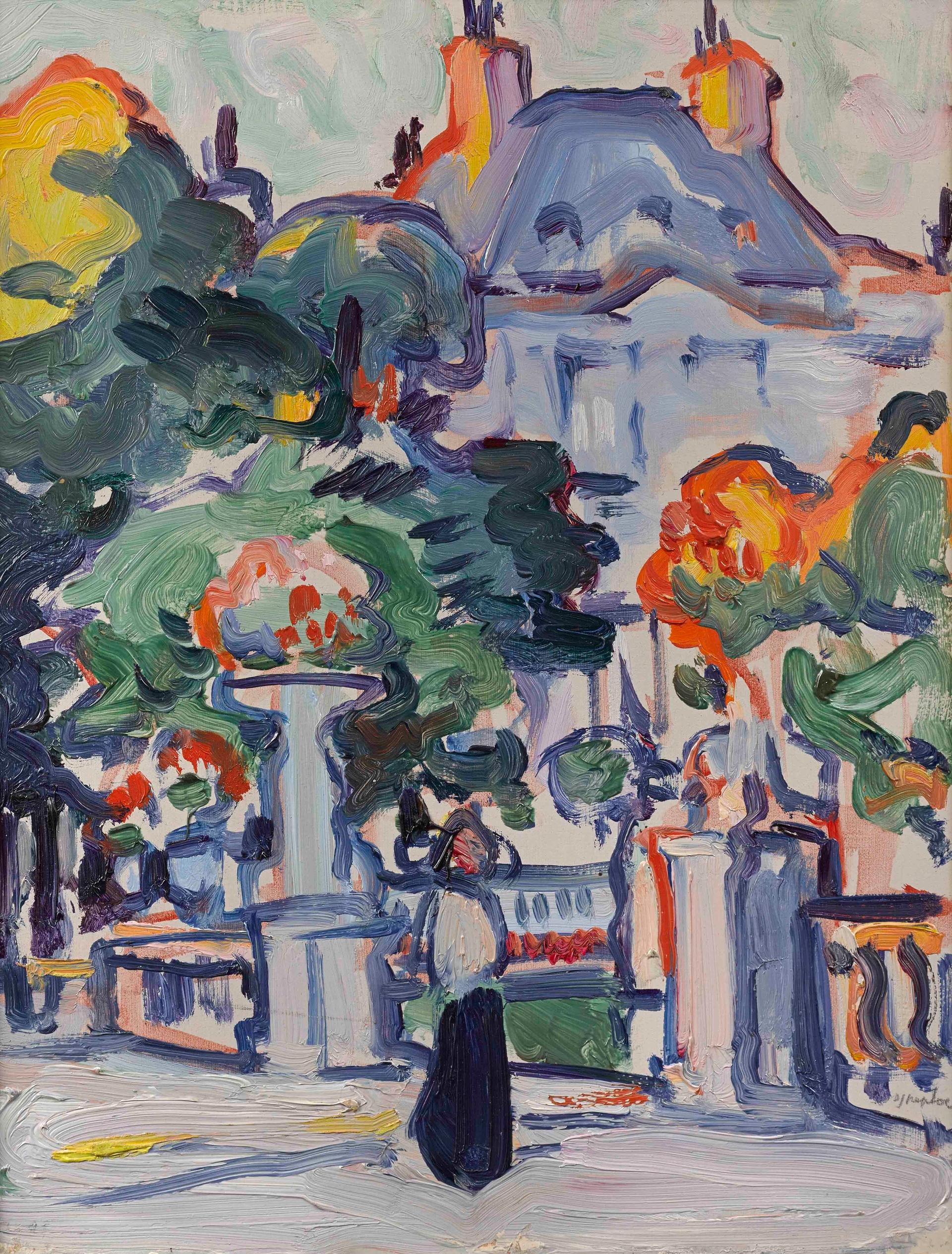 S.J. Peploe, Luxembourg Gardens (around 1910) ©The Fleming Collection