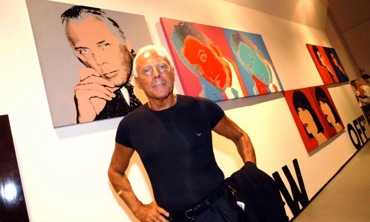 Giorgio Armani, designer who changed how museums engage with fashion, has died aged 91
