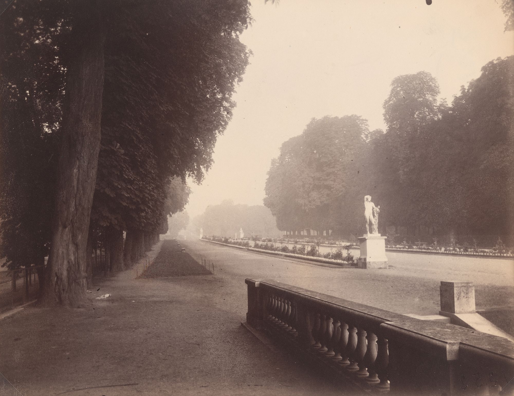 Eugène Atget Saint-Cloud. End of August, 6:30 a.m., 1924 National Gallery of Art, Washington
