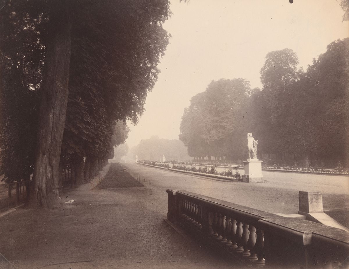 Eugène Atget Saint-Cloud. End of August, 6:30 a.m., 1924 National Gallery of Art, Washington
