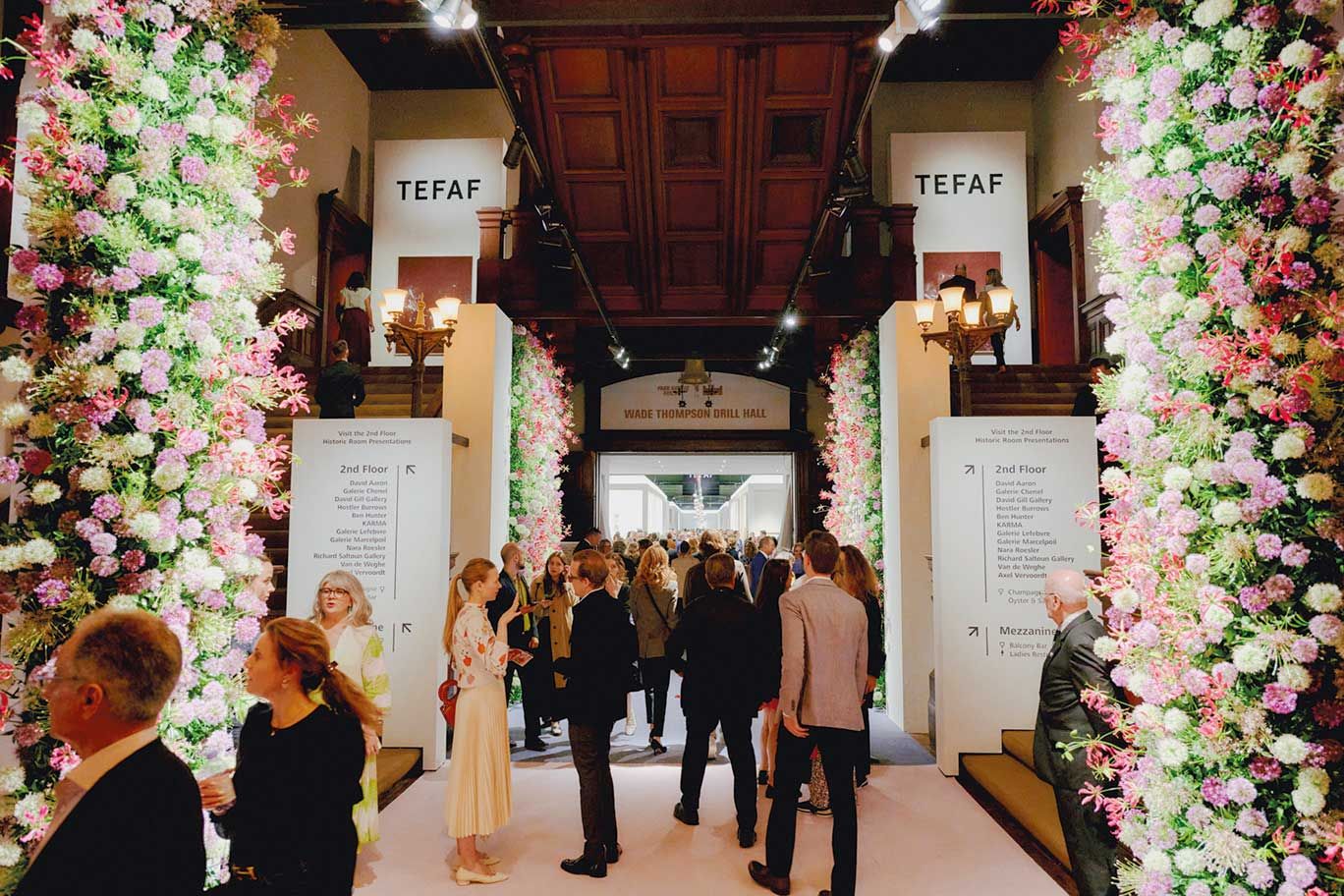 Home is where the art is: the Tefaf New York art fair has always been held at the Park Avenue Armory Courtesy Tefaf