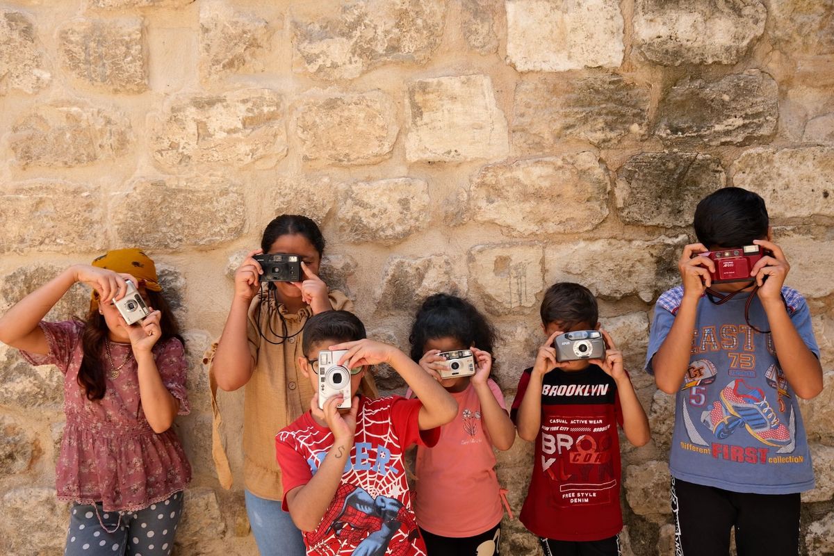 A group of Fotohane Darkroom students Photo: Courtesy Fotohane Darkroom