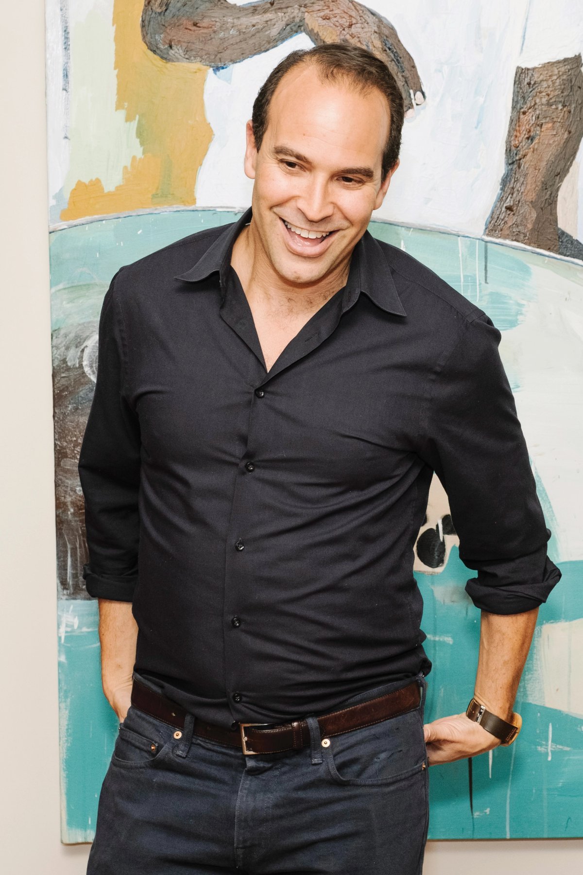New-York based collector Bernard Lumpkin Photo © Don Stahl/INFGM/ARS