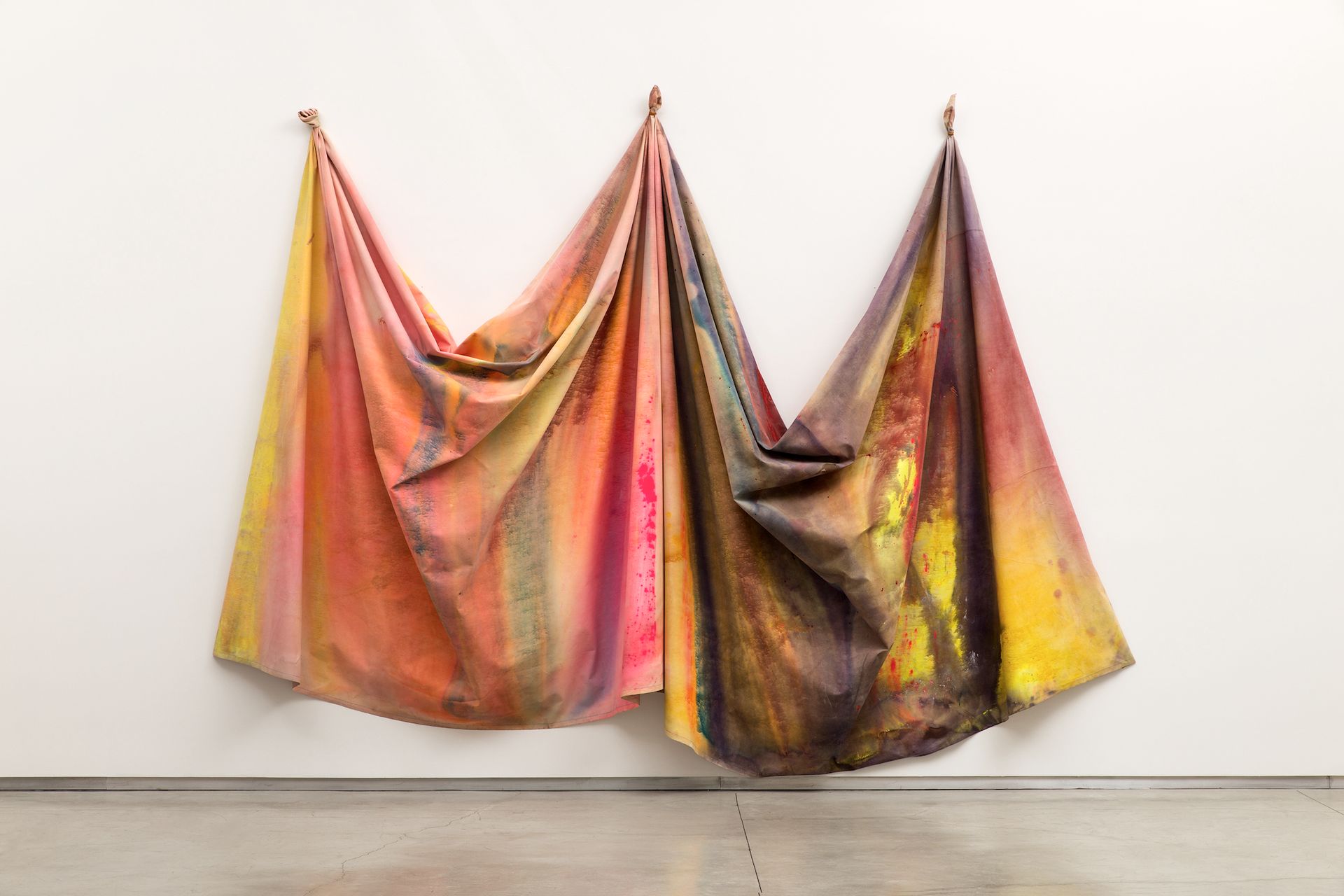 Sam Gilliam, 10/27/69, 1969, collection of the Museum of Modern Art, New York Courtesy of David Kordansky Gallery, Los Angeles and Pace Gallery. Photography by Fredrik Nilsen Studio.