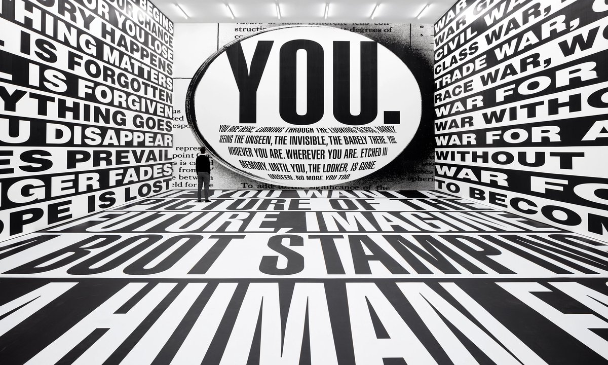 'Message of solidarity': Barbara Kruger to unveil new text work on Ukrainian train