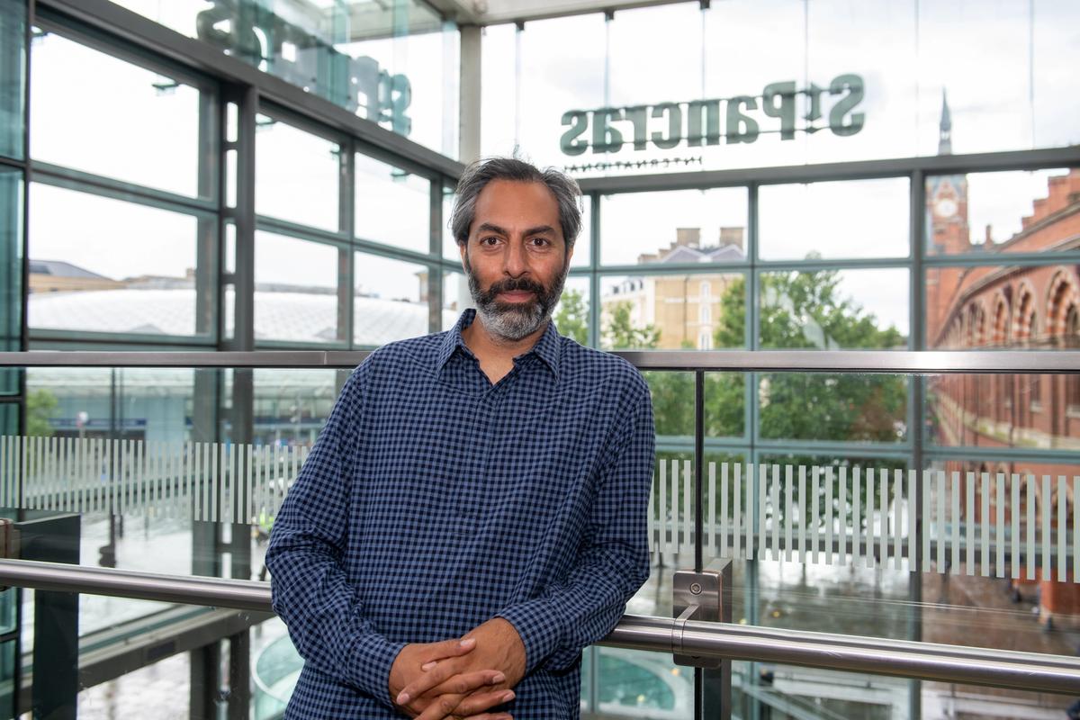 The artist Shezad Dawood will create the 2022 Terrace Wires commission. Image: courtesy of the artist © Sam Lane