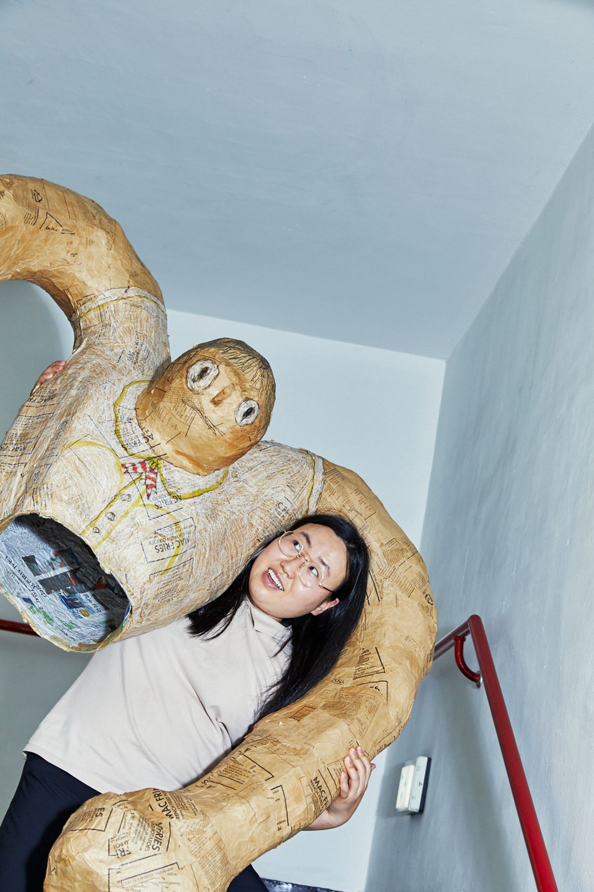 Shin Min is showing her work Ew! There is hair in the food! in the fair's Discoveries section until 30 March
Courtesy of Art Basel