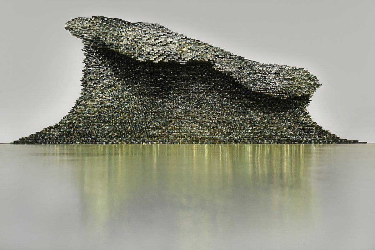 Jean-Michel Othoniel, The Big Wave (2018) Crédit : Charlotte Piérot