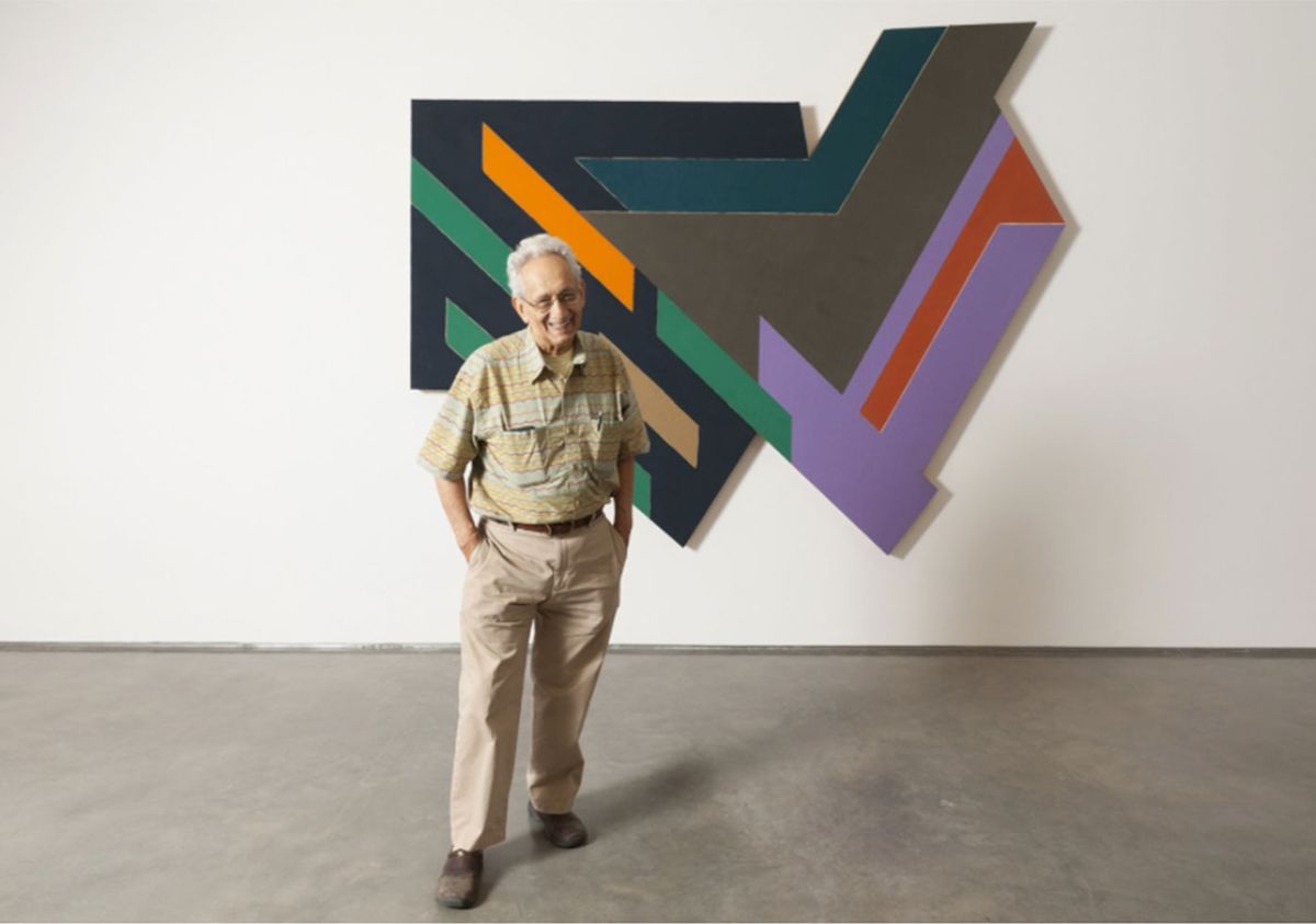 'What you see is what you see': Frank Stella in 2015 Frank Stella/Artists Rights Society (ARS), New York. Courtesy of the artist and Marianne Boesky Gallery, New York. Photo: Kristine Larsen