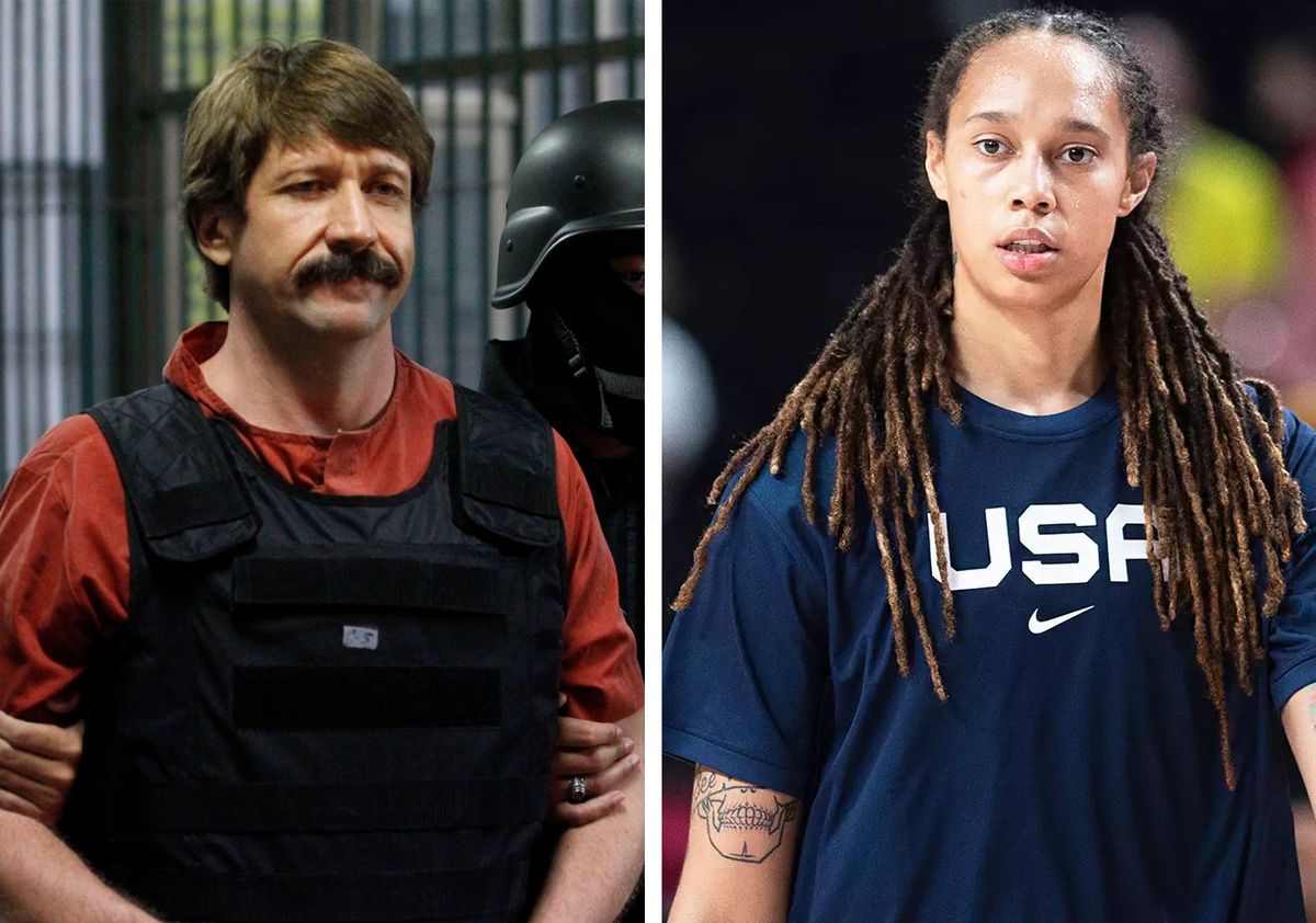 Viktor Bout was exchanged for US basketball player Brittney Griner in a high-level prisoner swap. © Reuters/Alamy
