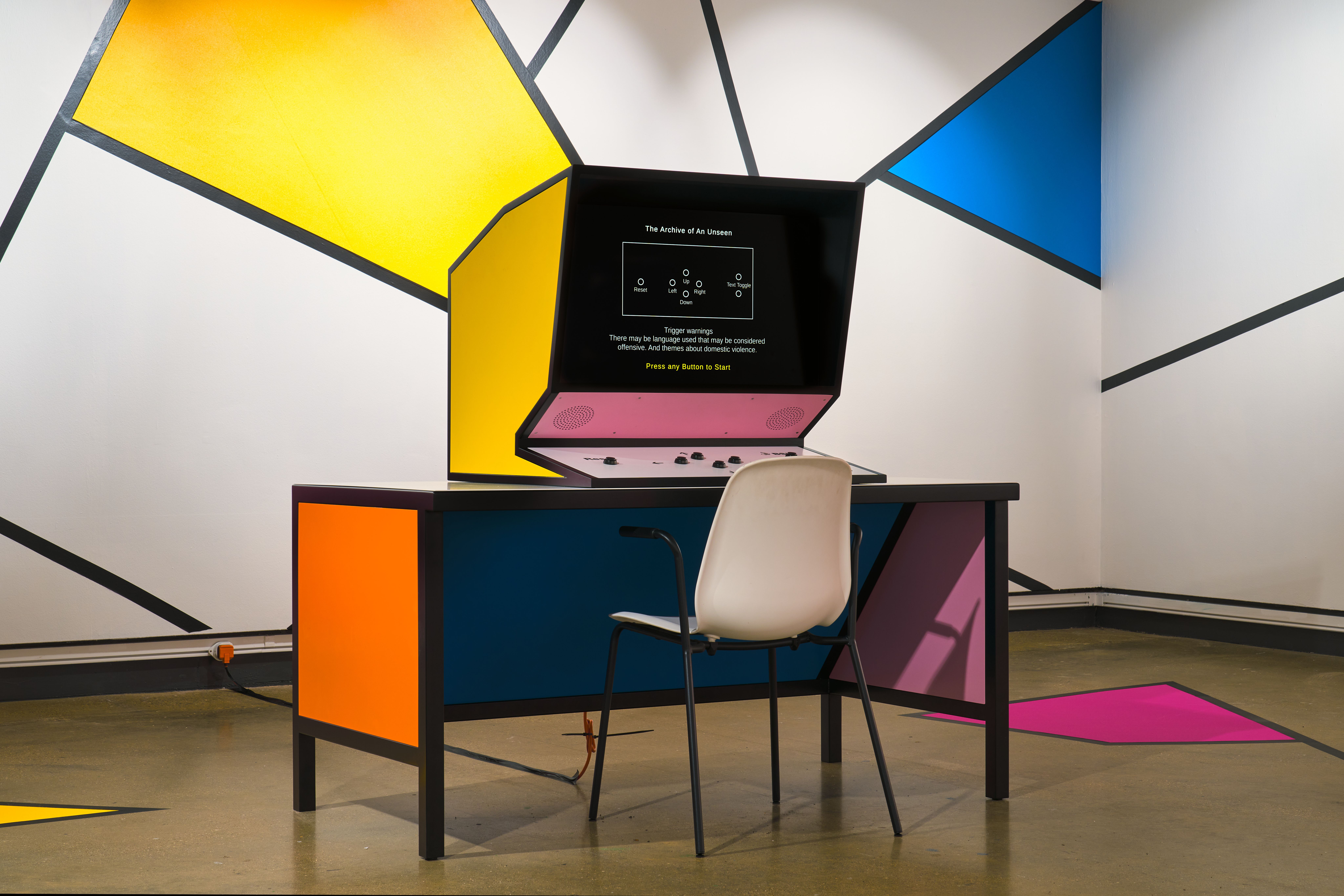 Christopher Samuel's work centres on redefining his own narrative and exploring the representation of disabled people in archival materials

Christopher Samuel, The Archive of an Unseen, 2022. Custom-built Microform Reader. Photo by Reece Straw. The Archive of an Unseen is commissioned and supported by Wellcome Collection and by Unlimited, celebrating the work of disabled artists, with funding from Arts Council England