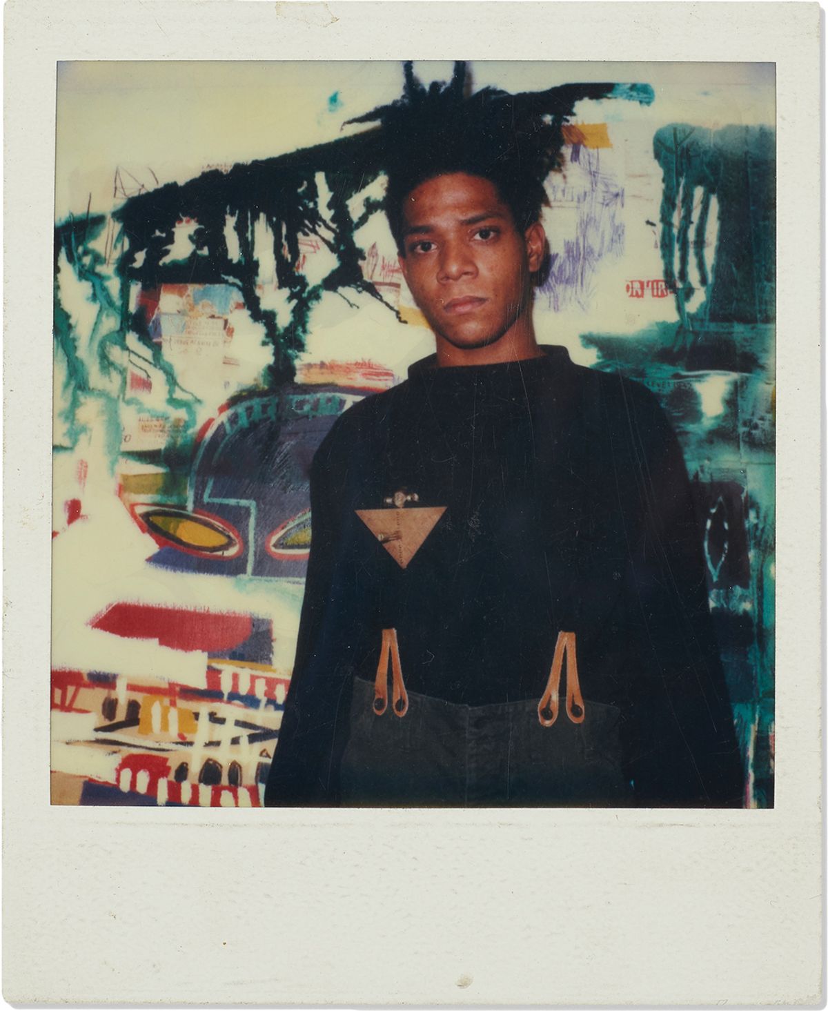 Portrait of Jean-Michel Basquiat (around 1985)