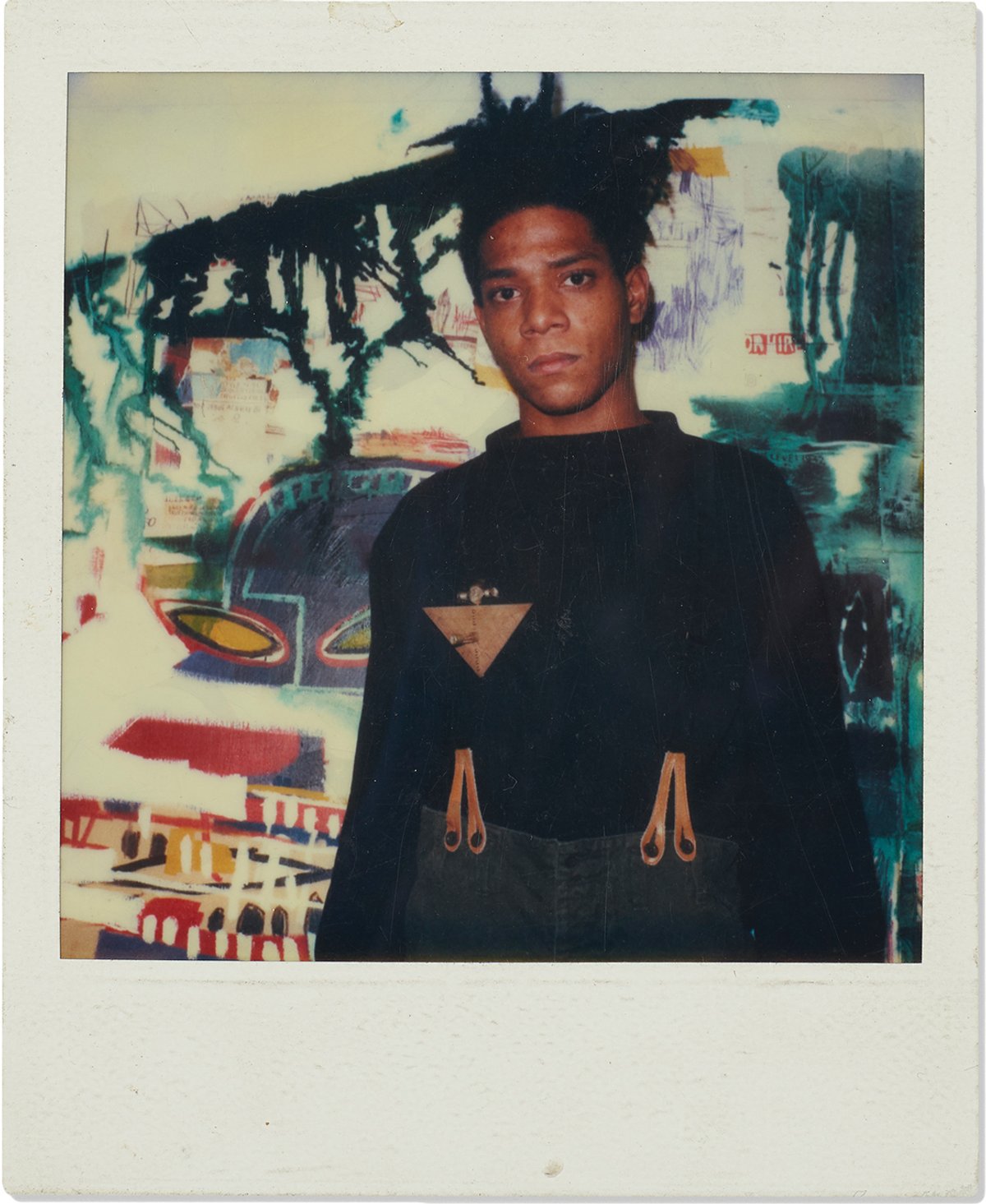 Portrait of Jean-Michel Basquiat (around 1985)