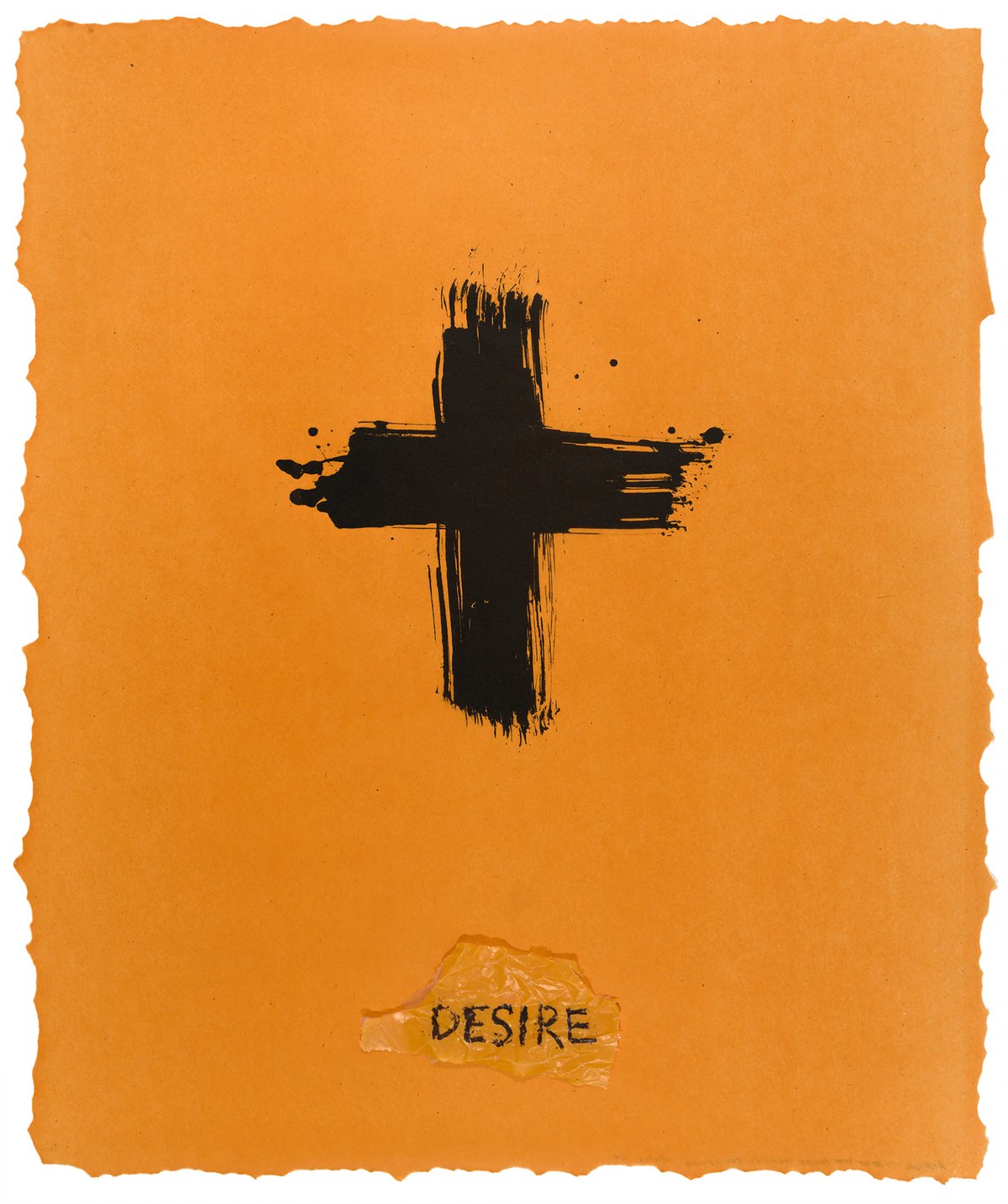 Harmony Hammond's Big Desire (2024) from Tamarind Institute, a non-profit exhibitor at The Armory Show Courtesy of Tamarind Institute