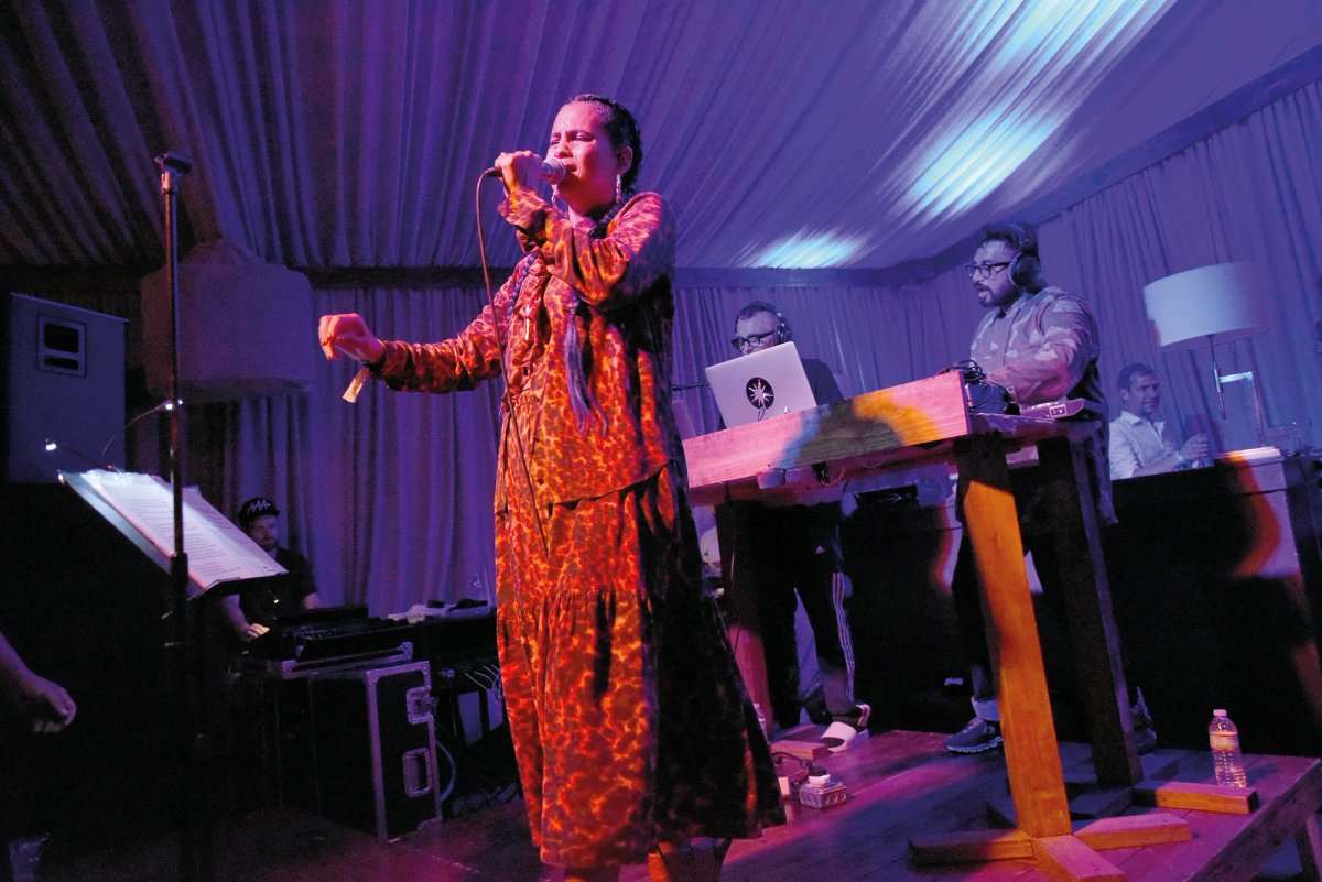 Neneh Cherry performs live at White Cube Photo: 2018 Getty Images