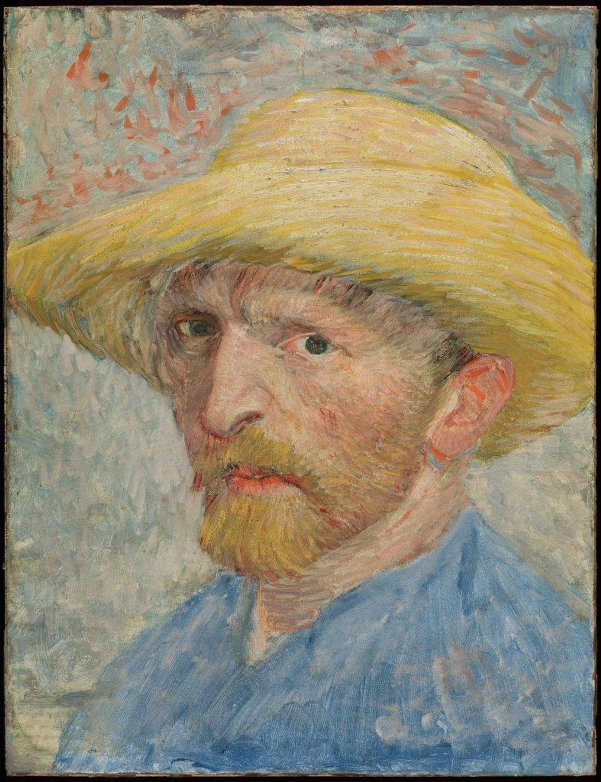 Vincent van Gogh, Self-portrait, 1887 Detroit Institute of Arts