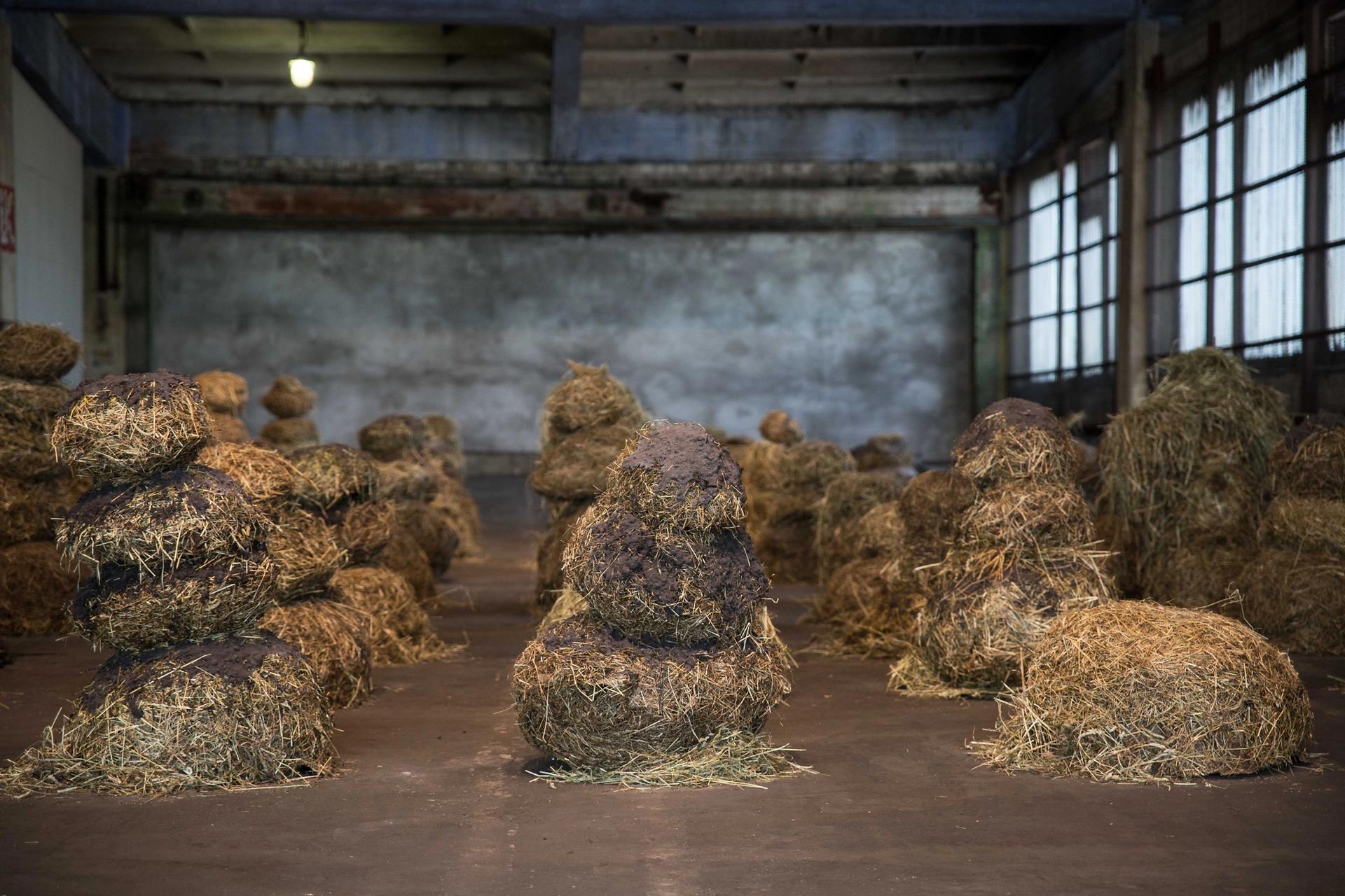 Augustus Serapinas's Mudmen (2020) will be part of Parcours, presented by Emalin © Courtesy of the Riga International Biennial of Contemporary Art