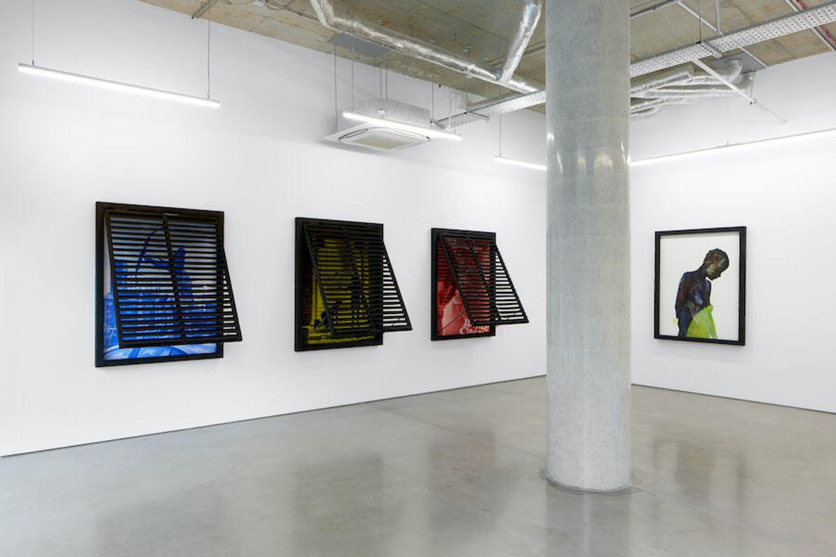 Installation view of DIS, Big Beat Disaster (2023) at Project Native Informant, London
Courtesy of the artist and Project Native Informant