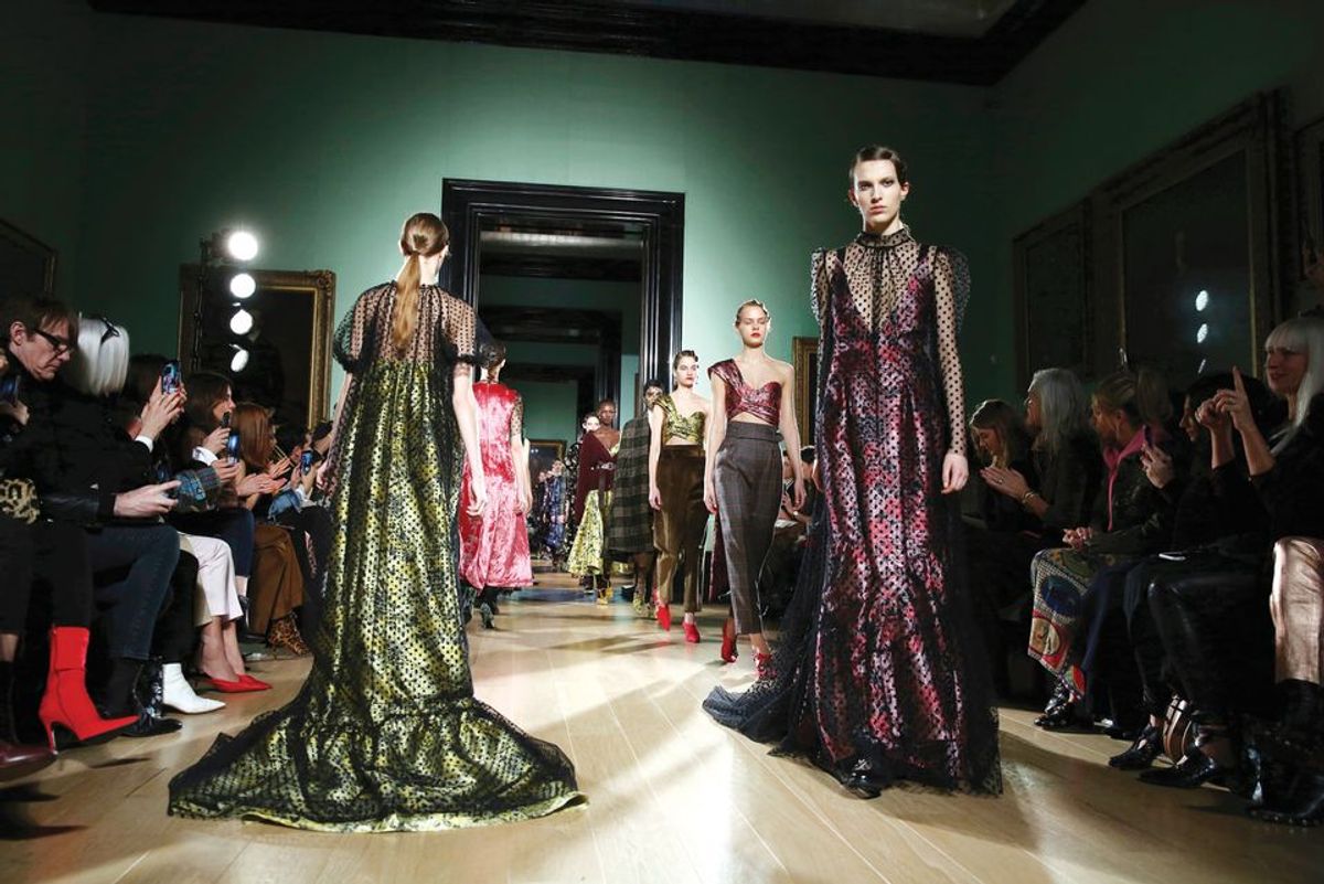The museum caused controversy in February when it closed completely on 13 February to host the designer Erdem’s show during London Fashion Week Grant Pollard/Invision/AP; © REX/Shutterstock