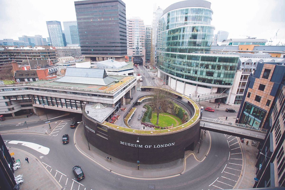 The Museum of London, built on the edge of London Wall and the Barbican Estate, is to move to Smithfield Market David Parry/PA Wire; © Museum of London