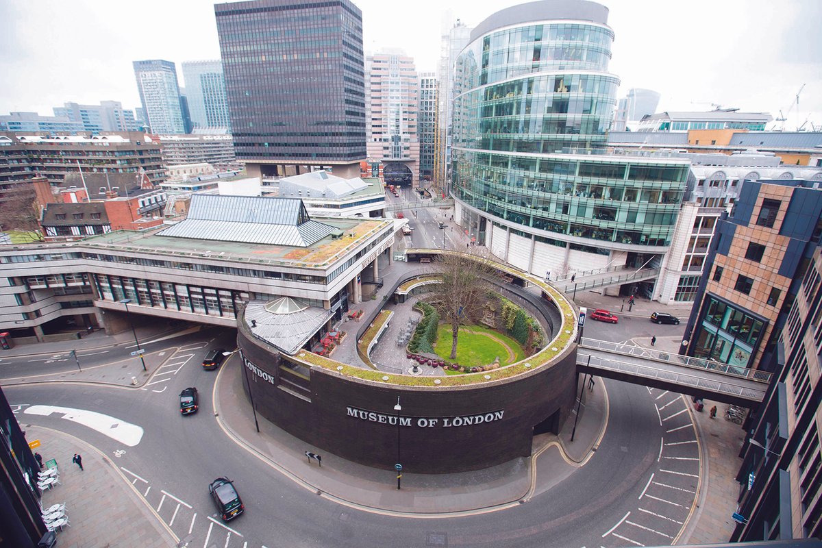 The Museum of London, built on the edge of London Wall and the Barbican Estate, is to move to Smithfield Market David Parry/PA Wire; © Museum of London