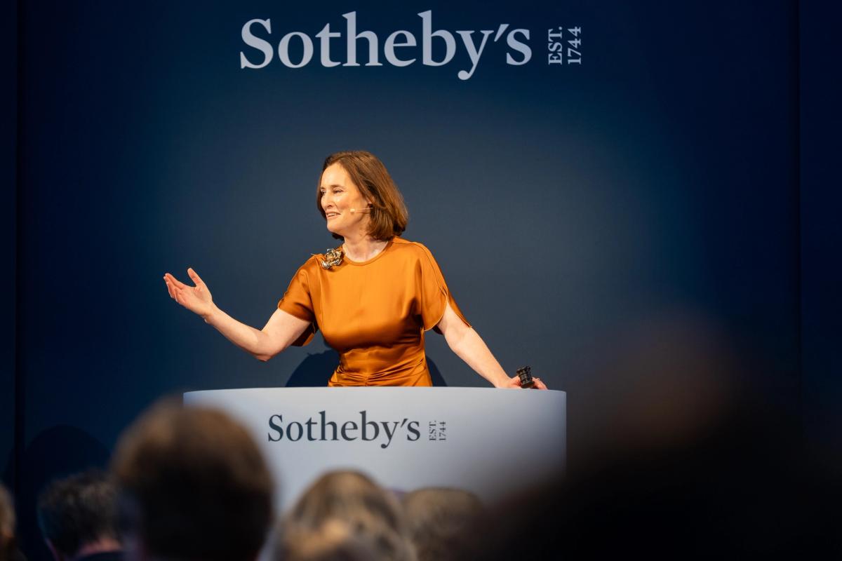 Total sales for Sotheby's first half of 2026 stand at $2.8bn, up 71% from $1.6bn in 2025, according to ArtTactic
Courtesy of Sotheby's