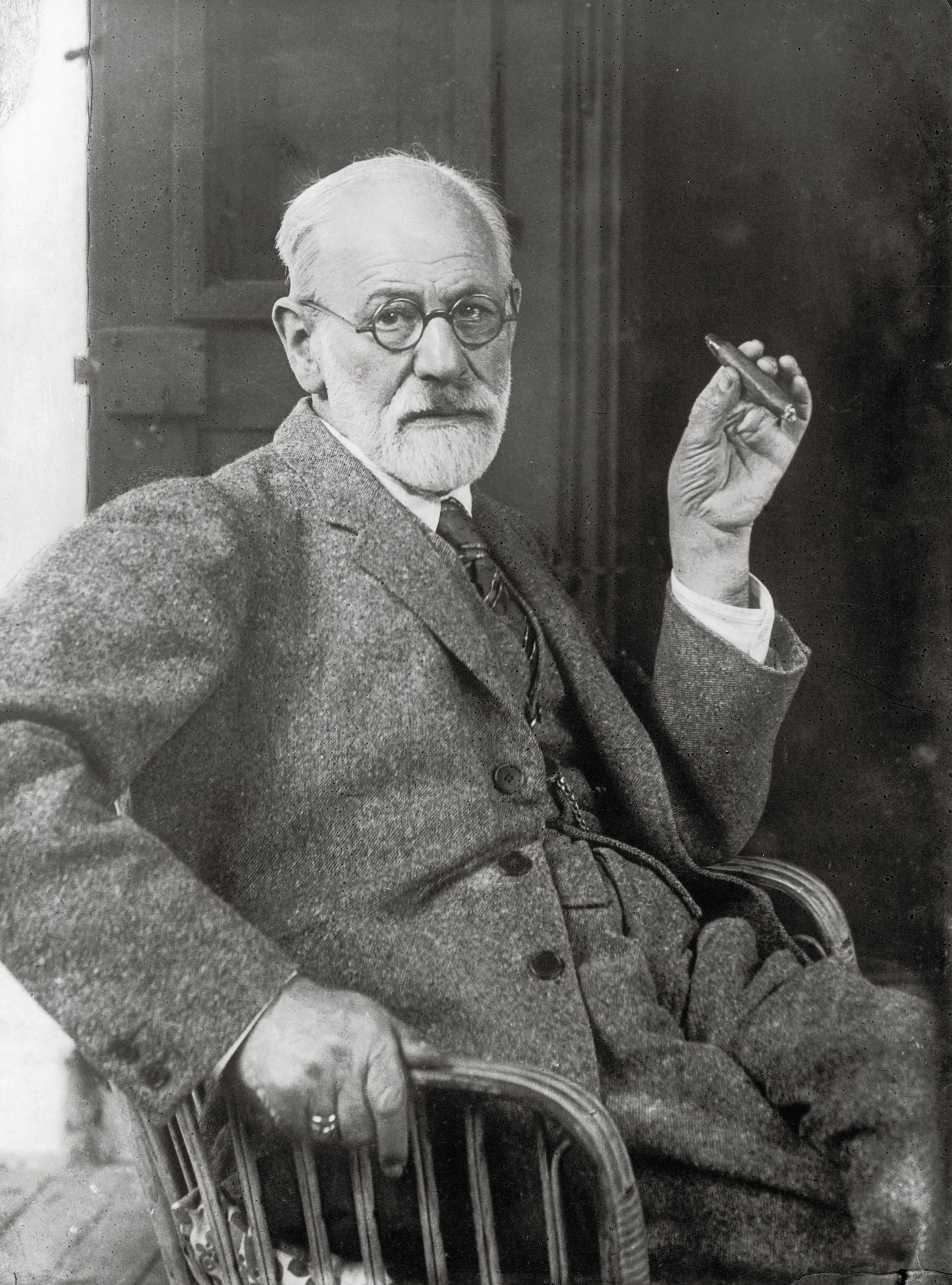 Sigmund Freud, around 1929 Photo: Max Halberstadt