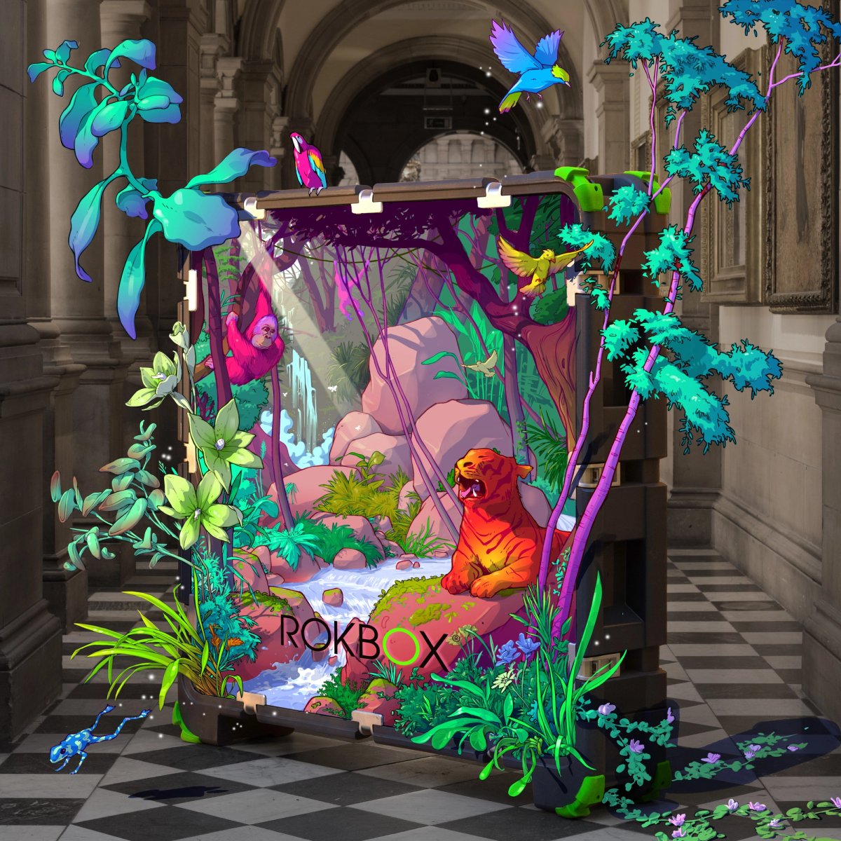 With clients increasingly requesting more sustainable shipping solutions, institution's become more serious about ways to cut down on waste
Photo: Illustration by Andrew Knott, courtesy Roxbox