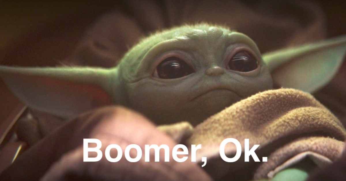 Baby Yoda approves of alternative delivery methods
