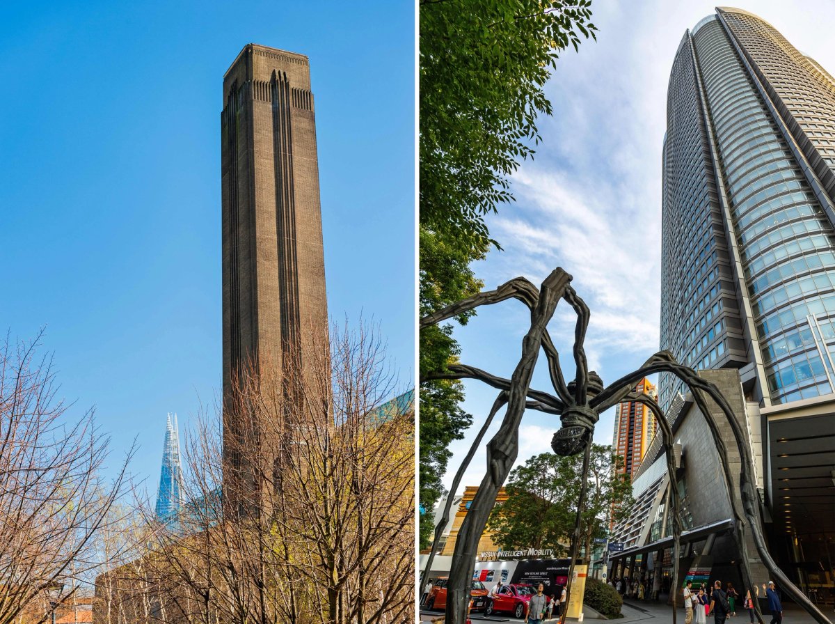 The first UK Museum COP at London’s Tate Modern (left) and the symposium “What does Sustainability Mean for Museums?” at Tokyo's Mori Art Museum (right) were both milestone events in 2023
Photos: Alan Smithers; Francesco Bonino / Alamy Stock Photo