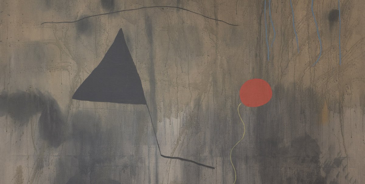 The Birth of the World, executed in 1925 in Montroig, in the Catalonian region of Spain Photo: The Birth of the World © 2018 Successió Miró/Artists Rights Society, New York/ADAGP, Paris