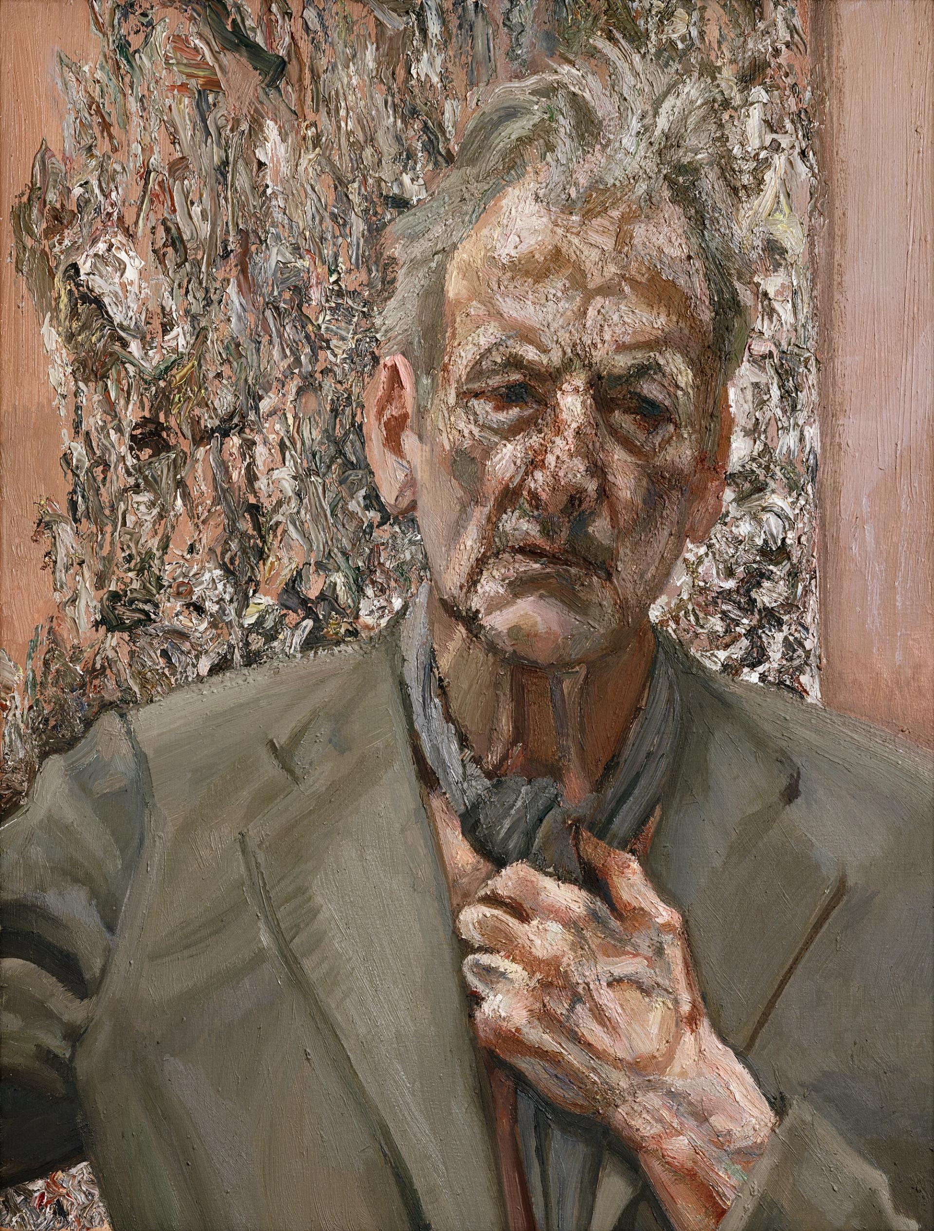 Lucian Freud's Self-portrait (Reflection) (2002) © The Lucian Freud Archive. All Rights Reserved 2022/ Bridgeman Images