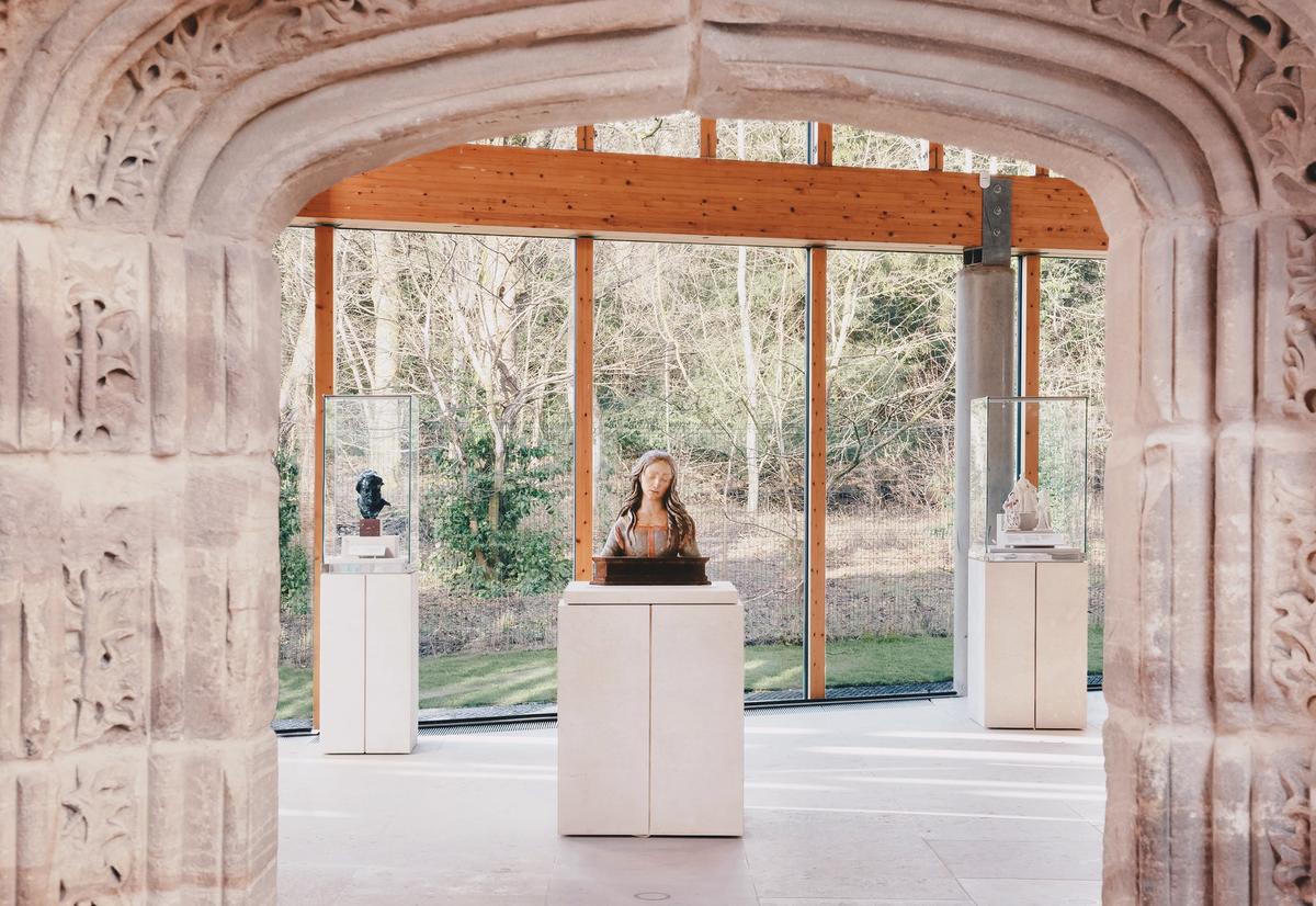 The North Gallery of the Burrell Collection, set within the woodland of Pollok Country Park on Glasgow's south side Photo: © CSG CIC Glasgow Museums and Libraries Collections