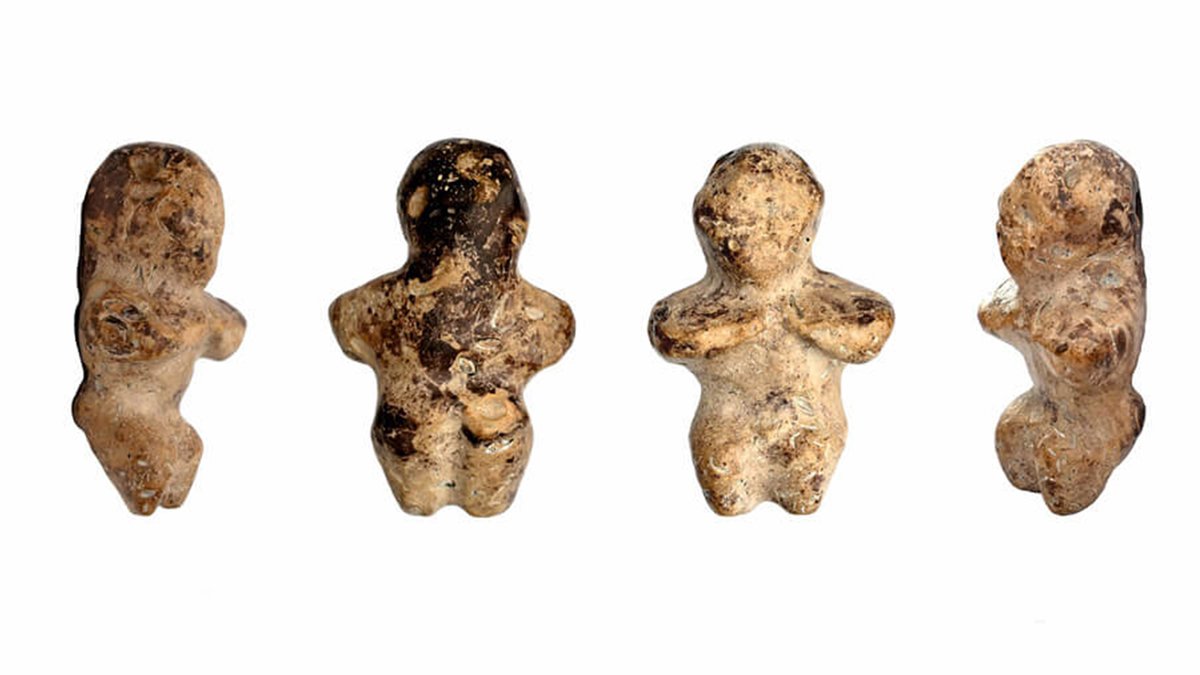 The Polish national conservator of monuments confirmed that the Venus of Kołobrzeg is 6,000 years old Courtesy: Polish Arms Museum, Kołobrzeg