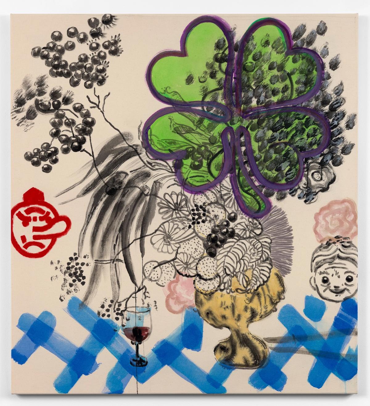 Fifty eight and still in clover (2022), Milly Thompson
Courtesy of Amanda Wilkinson