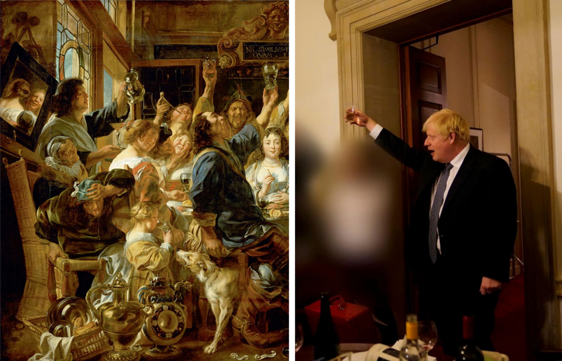Jordaens vs Johnson: life imitates art in the UK's Partygate report 