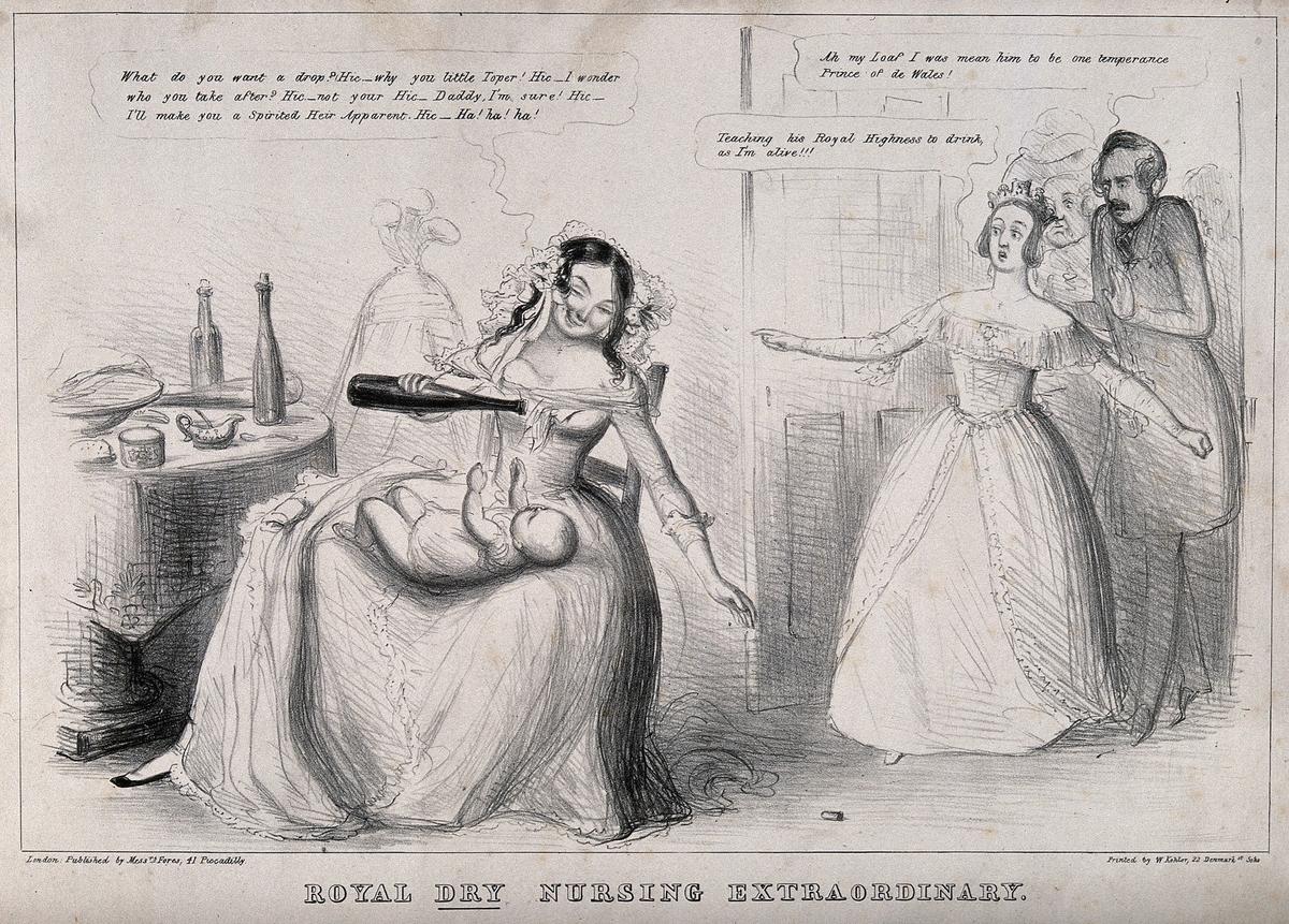 Royal Dry Nursing Extraordinary, 19th-century lithograph Courtesy of Unicorn Publishing