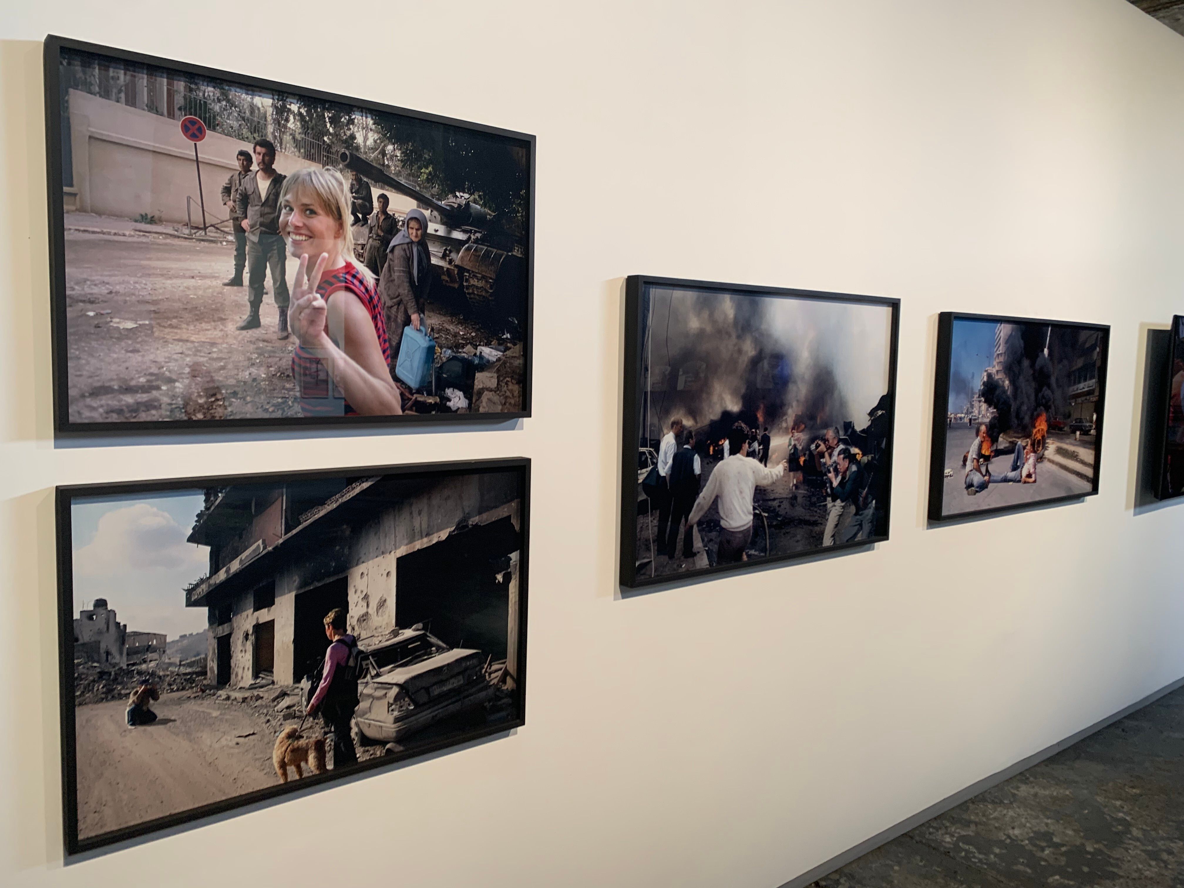 Installation view of Randa Mirza’s Parallel Universes series (2006-08)

Photo: The Art Newspaper