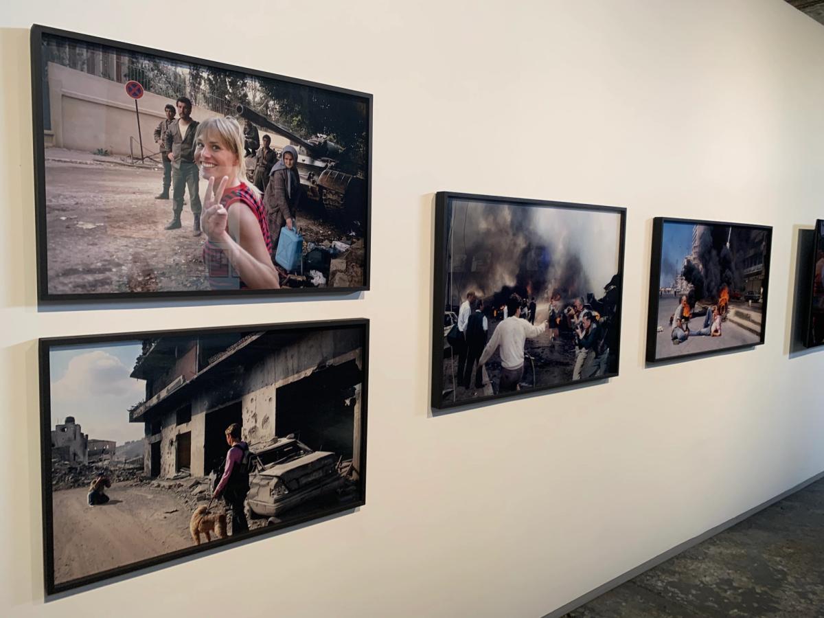 Installation view of Randa Mirza’s Parallel Universes series (2006-08)
Photo: The Art Newspaper