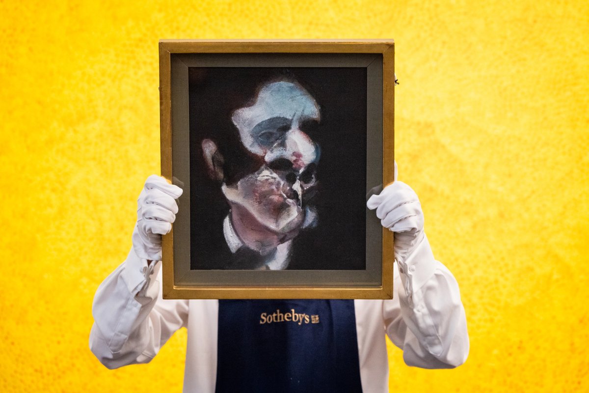 Francis Bacon's Study of George Dyer (1970), sold at Sotheby's Impressionist and Modern London evening sale in June
Courtesy of Sotheby's