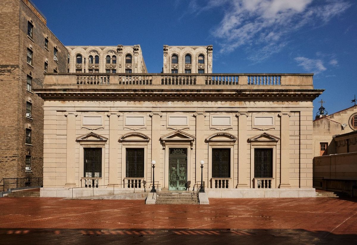 The American Academy of Arts and Letters building in the Manhattan neighbourhood of Washington Heights Courtesy American Academy of Arts and Letters