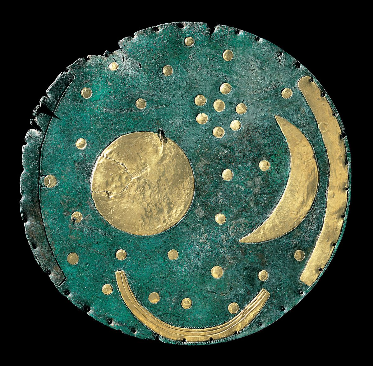 Nebra Sky Disc © State Office for Heritage Management and Archaeology Saxony-Anhalt, Juraj Lipták