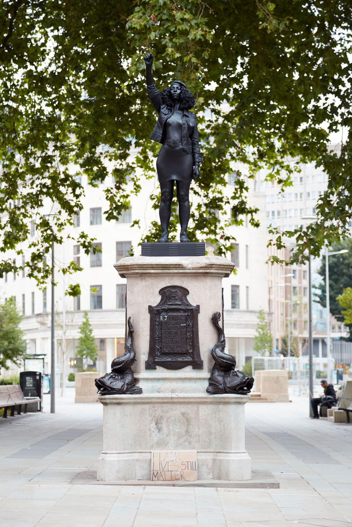 Marc Quinn, A Surge of Power (Jen Reid), 2020 © Marc Quinn studio