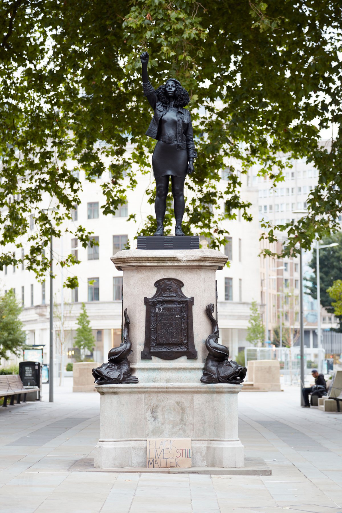 Marc Quinn, A Surge of Power (Jen Reid), 2020 © Marc Quinn studio