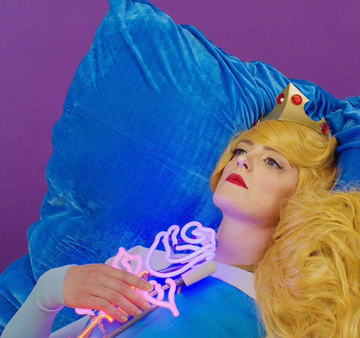 Still from Alex Da Corte's video Rubber Pencil Devil (2018) The Whitney Museum of American Art