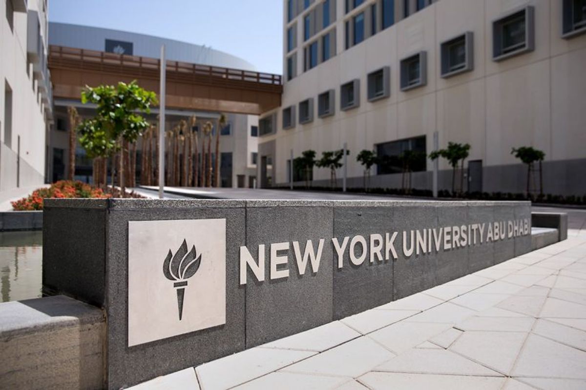 The UAE's first Master of Fine Arts programme will be offered next autumn by New York University Abu Dhabi Courtesy of New York University Abu Dhabi