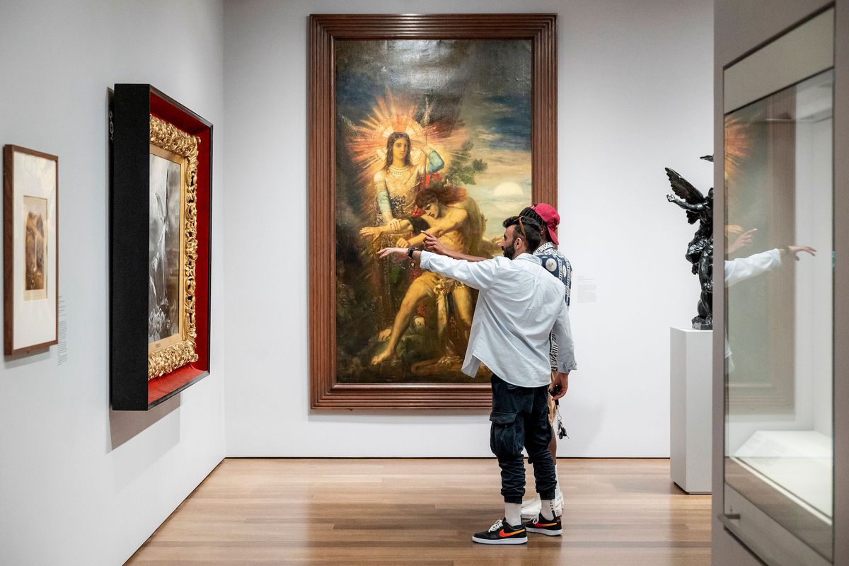Harvard Art Museums, view of a gallery of 17th- to 19th-century European and American art. Photo: Caitlin Cunningham Photography; courtesy of the Harvard Art Museums.
