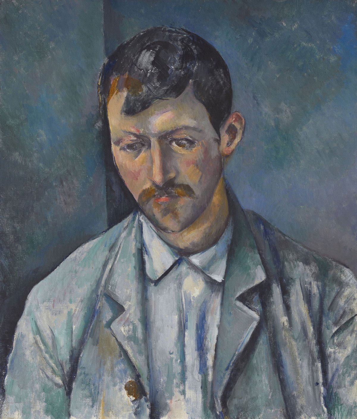 Paul Cézanne's Peasant (1890-92) Private collection