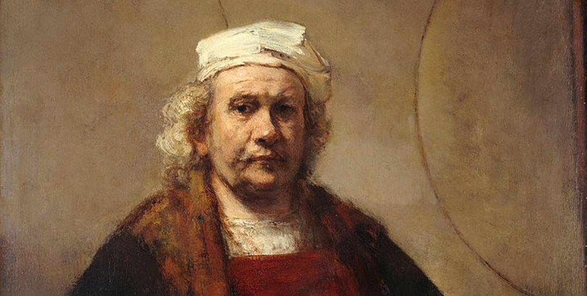 Rembrandt's Self-Portrait with Two Circles (around 1665). Courtesy of English Heritage © Getty Images Rembrandt's Self-Portrait with Two Circles (around 1665). Courtesy of English Heritage © Getty Images